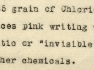 Invisible Ink: Intercepting Post in Second World War